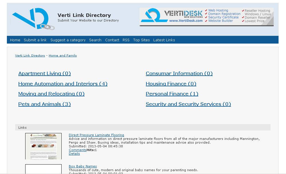 link directory