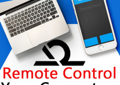 Our Work Portfolio 8 VertiDesk PC Remote Control