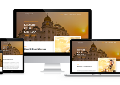 WordPress Website Design Development 3 Kiranjit Kaur Khurana